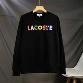 LACOSTE Heavyweight pure cotton letter retro street loose round neck Baita top(30 styles)-2138